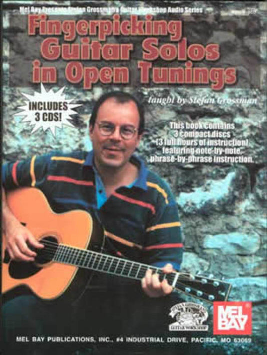 Fingerstyle Guitar Solos In Open Tunings Bk/Cd