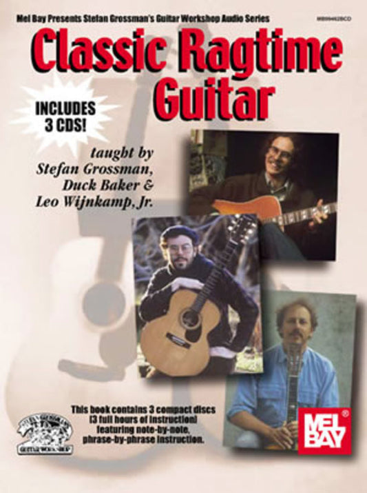 Classic Ragtime Guitar Bk/Cd