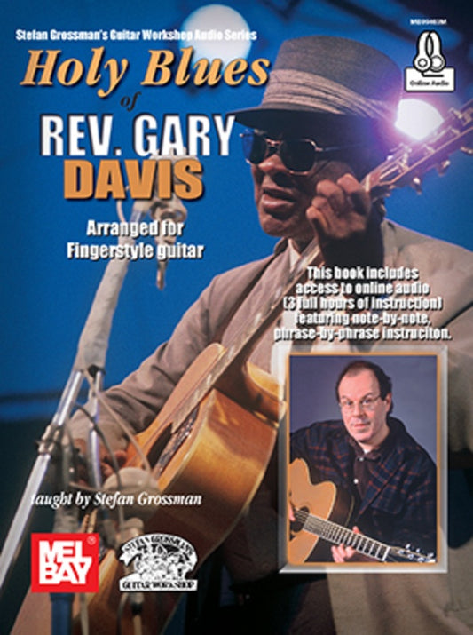Holy Blues Of Rev Gary Davis Fingerstyle Guitar Bk/Ola