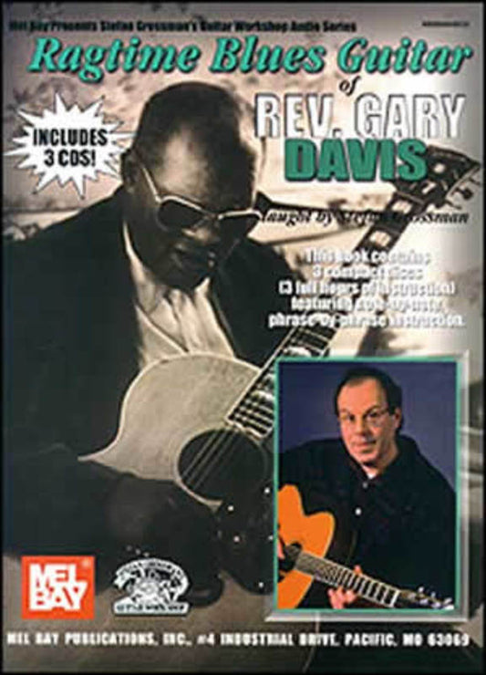 Ragtime Blues Guitar Of Rev Gary Davis Bk/Cd