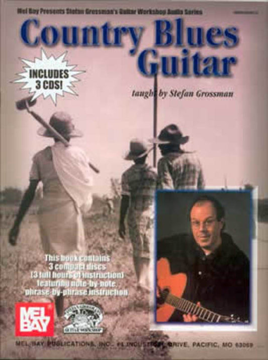 Country Blues Guitar Bk/Cd