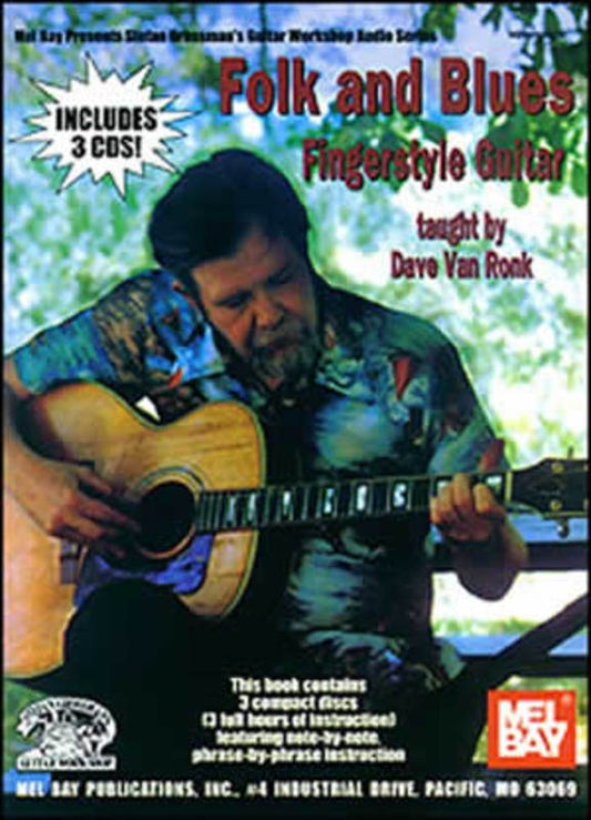 Folk And Blues Fingerstyle Guitar Bk/Cd