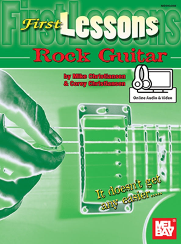 First Lessons Rock Guitar Bk/Olm