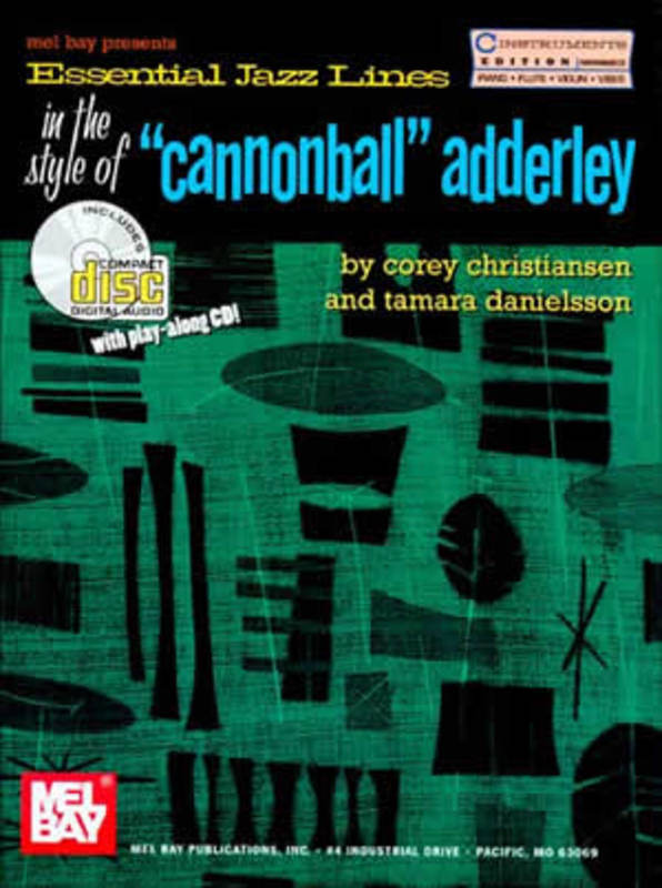 Essential Jazz Lines Style Of Cannonball Adderly C Ed Bk/Cd