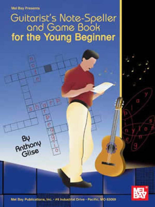 Guitarist's Note-Speller Game Book Young Beginner