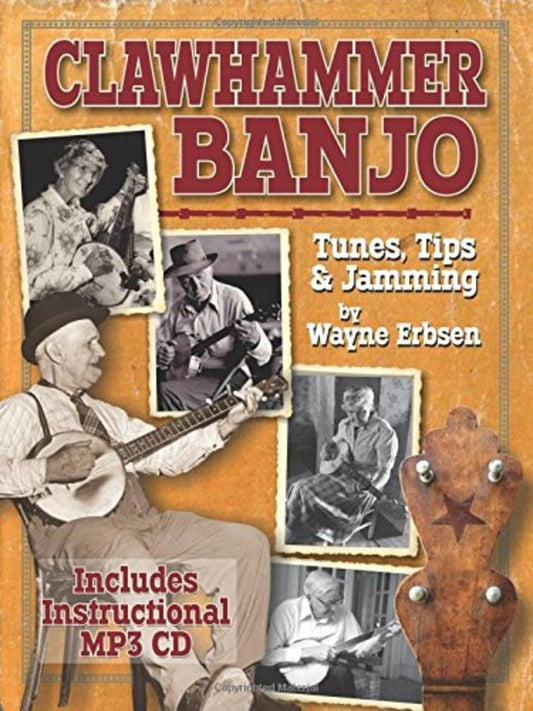 Clawhammer Banjo Tunes Tips & Jamming Bk/Cd
