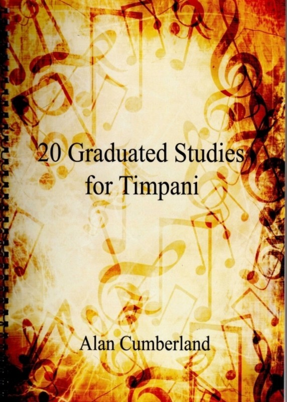 20 Graduated Studies For Timpani Book