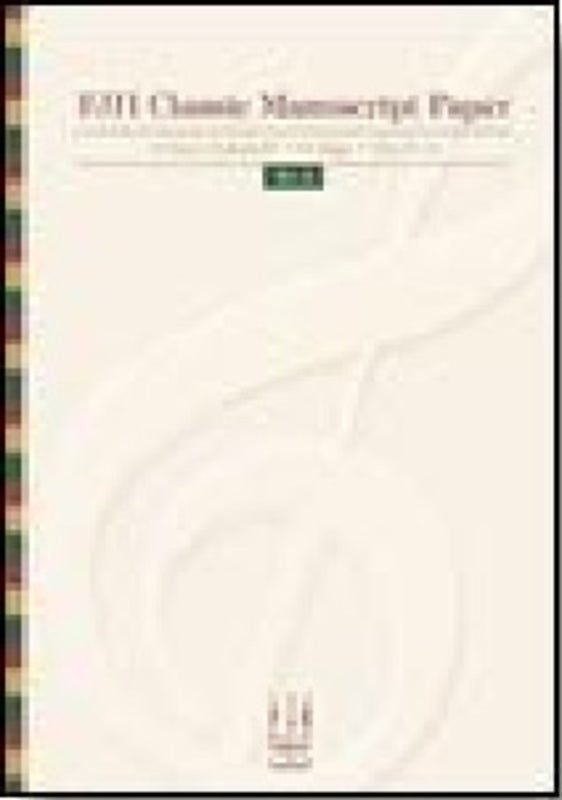 Fjh Classic Manuscript Paper No 2