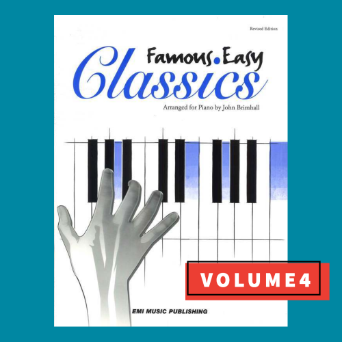 John Brimhall's Famous Easy Piano Classics Volume 4 Book