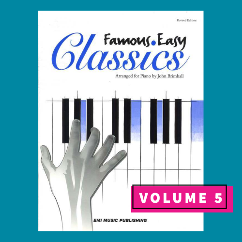 John Brimhall's Famous Easy Piano Classics Volume 5 Book