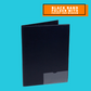 Black Band Folder with Pocket and Window (25.4cm x 35.56cm)