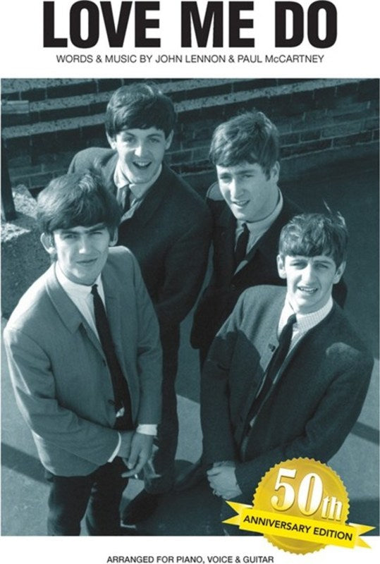 Beatles - Love Me Do 50th Anniversary Edition Sheet Music PVG Book
