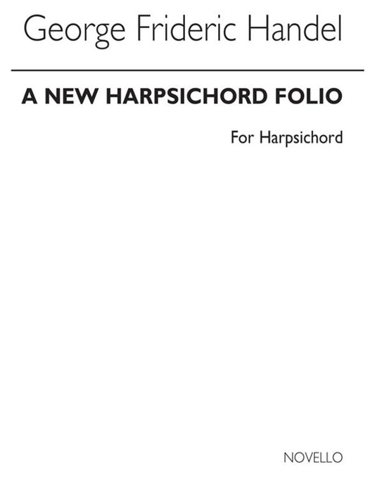 Handel New Harpsichord Book