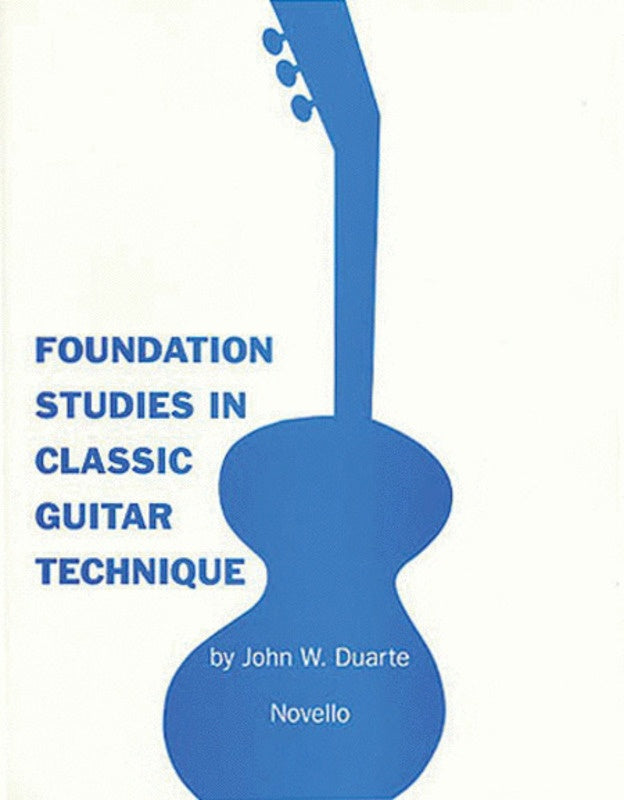Duarte Found.Studies Classical Guitar Technique Book
