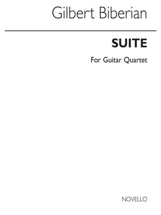 Biberian Suite For Guitar Quartet(Arc)