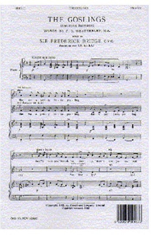 Bridge Goslings Sheet Music