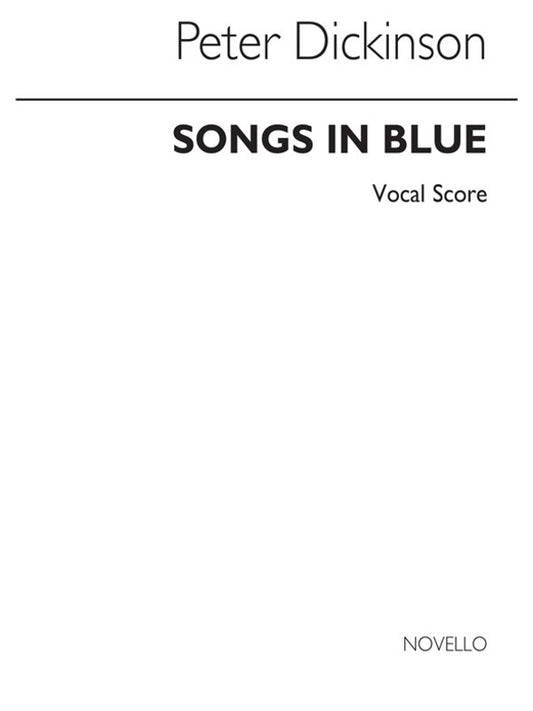 Dickinson Songs In Blue Voice/Piano