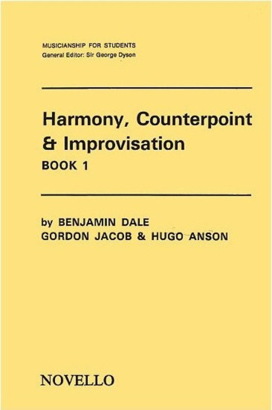 Dale Harmony Counterpoint Bk.1