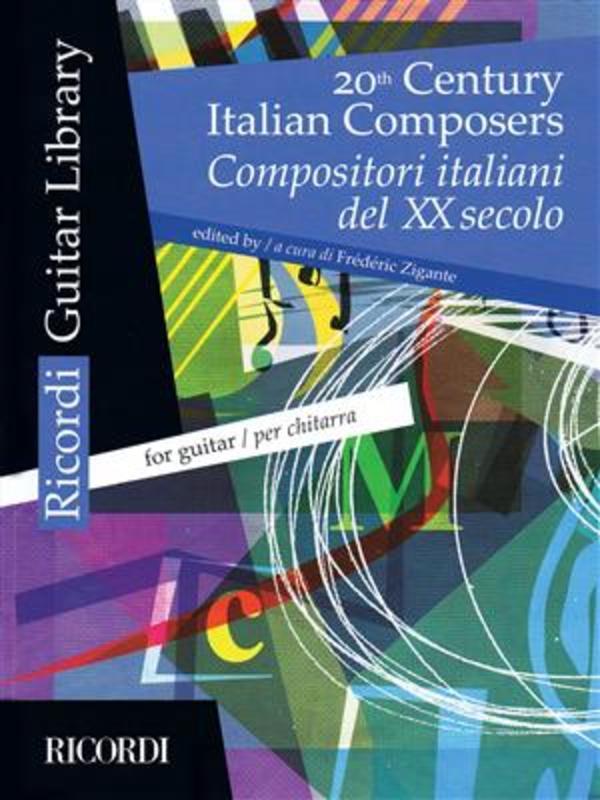 20th Century Italian Composers For Guitar Book