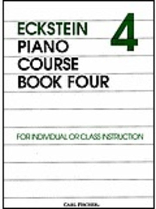 Eckstein Piano Course Bk 4
