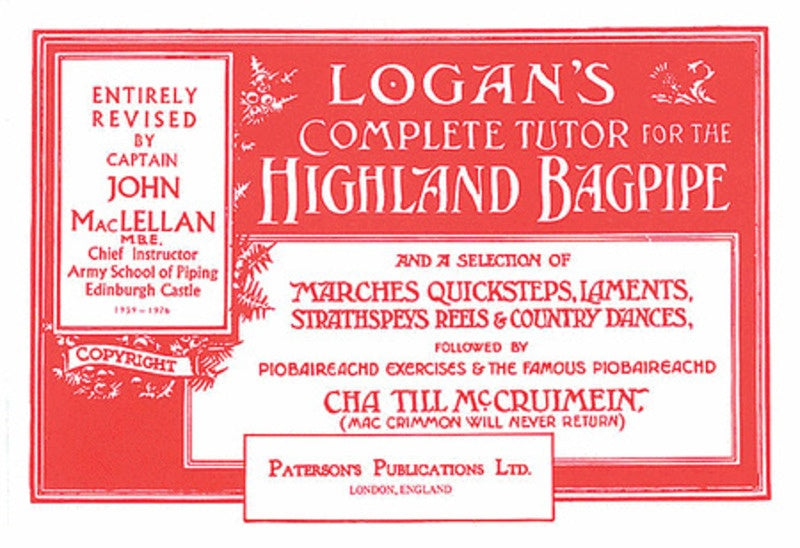 Logans Complete Bagpipe Tutor - Music2u