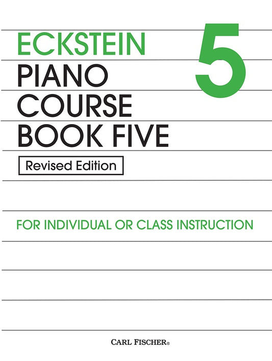 Eckstein Piano Course Bk 5