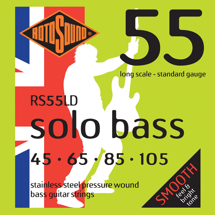 Rotosound RS55LD Solobass Pressure Wound 4 String 45-105