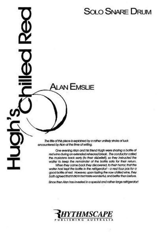 Emslie - Hughs Chilled Red Solo Snare Drum