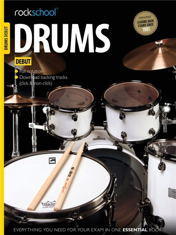 Rockschool Drums Debut 2012-2018 - Music2u