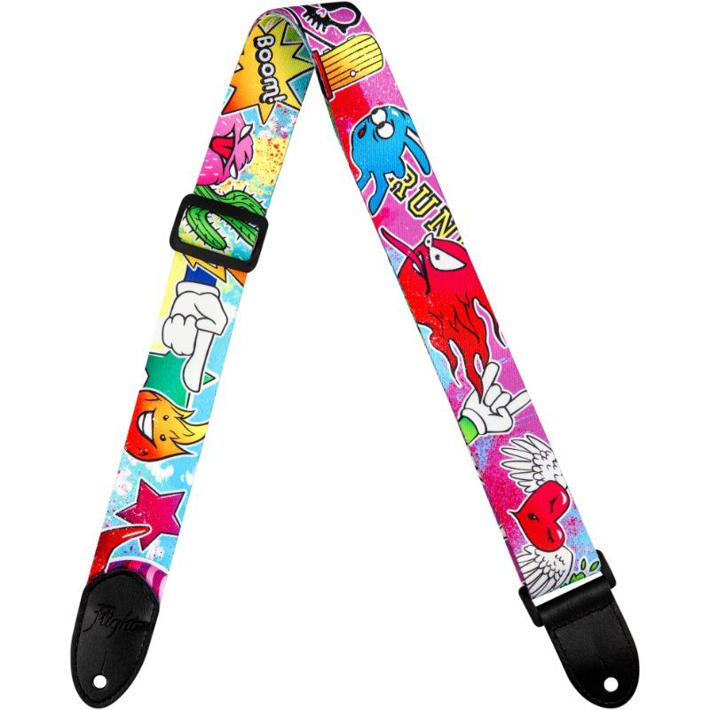 Flight S35 Wow Polyester Ukulele Strap - Music2u