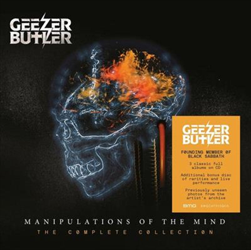 Geezer Butler - Manipulations of the Mind - The Complete Collection CD