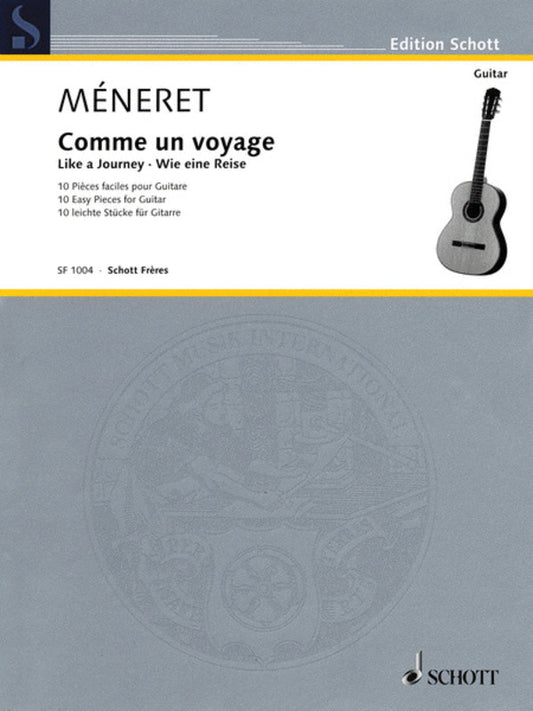 Meneret - Like A Journey 10 Easy Pieces Guitar