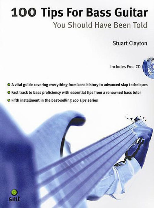 100 Tips For Bass Guitar Book/Cd