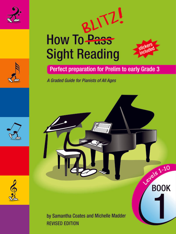 Blitz Sight Reading Teacher's Bundle - Sight Reading Beginner + Books 1-3 (2025+ Editions)
