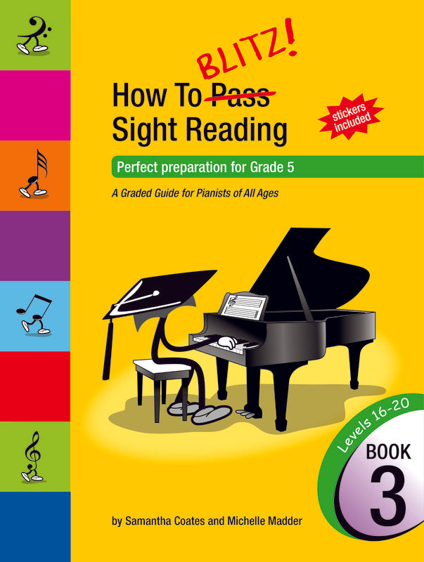 Blitz Sight Reading Teacher's Bundle - Sight Reading Beginner + Books 1-3 (2025+ Editions)