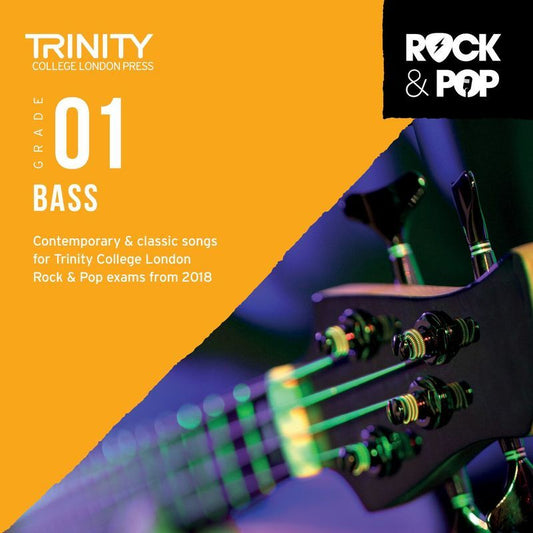 Trinity Rock & Pop Bass Grade 1 Cd 2018