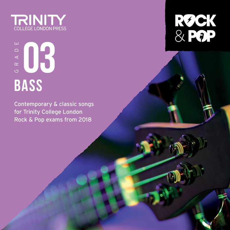 Trinity Rock & Pop Bass Grade 3 Cd 2018