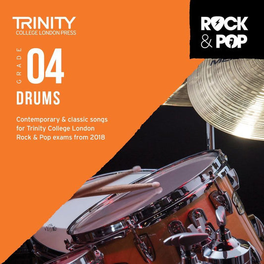 Trinity Rock & Pop Drums Grade 4 Cd 2018
