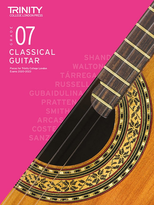 Trinity Classical Guitar Pieces Grade 7 Book (2020-2023)
