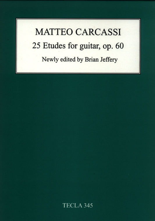 Carcassi - 25 Etudes For Guitar Op 60