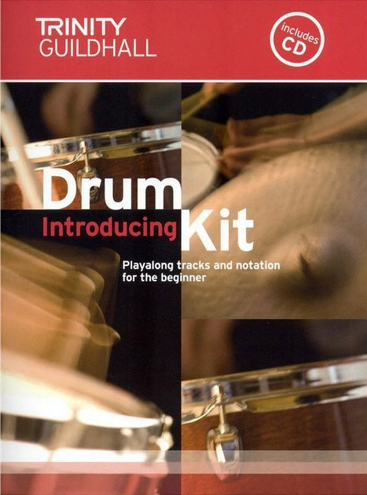 Introducing Drum Kit Play Along Tracks And Notation For Beginner Book/Cd