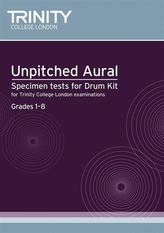 Unpitched Aural Specimen Tests For Drum Kit Book