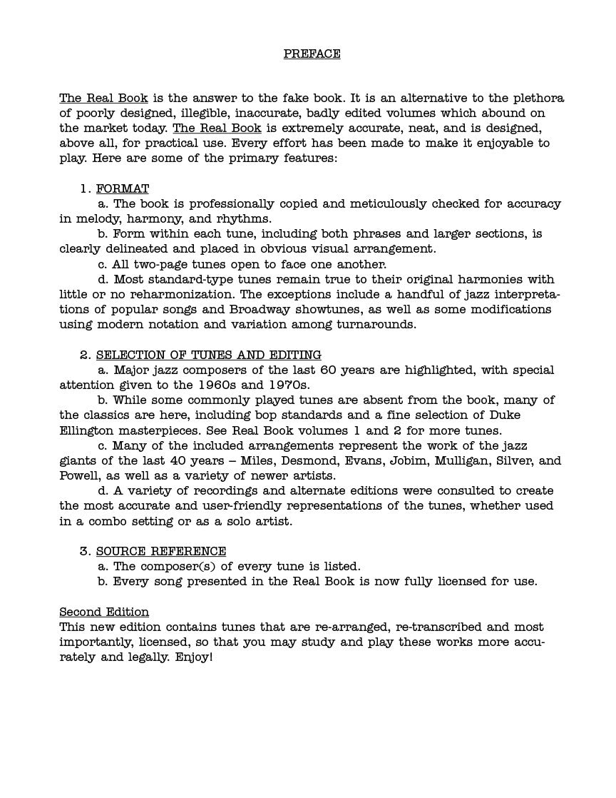 The Real Book Volume 3 - C Instrument Edition
