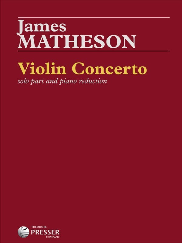 Matheson - Concerto Violin/Piano