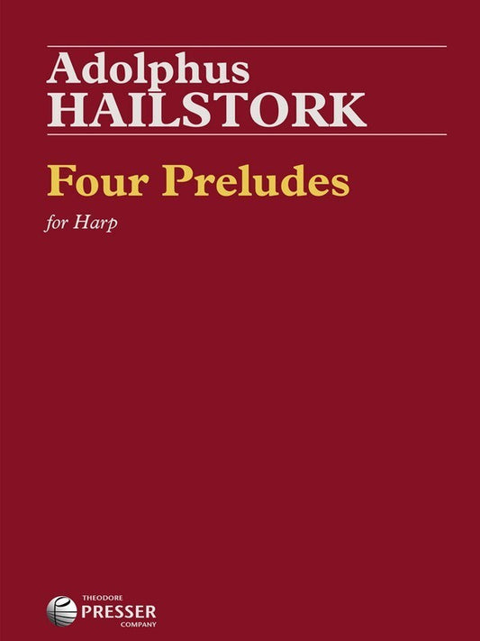 Hailstork - Four Preludes Harp
