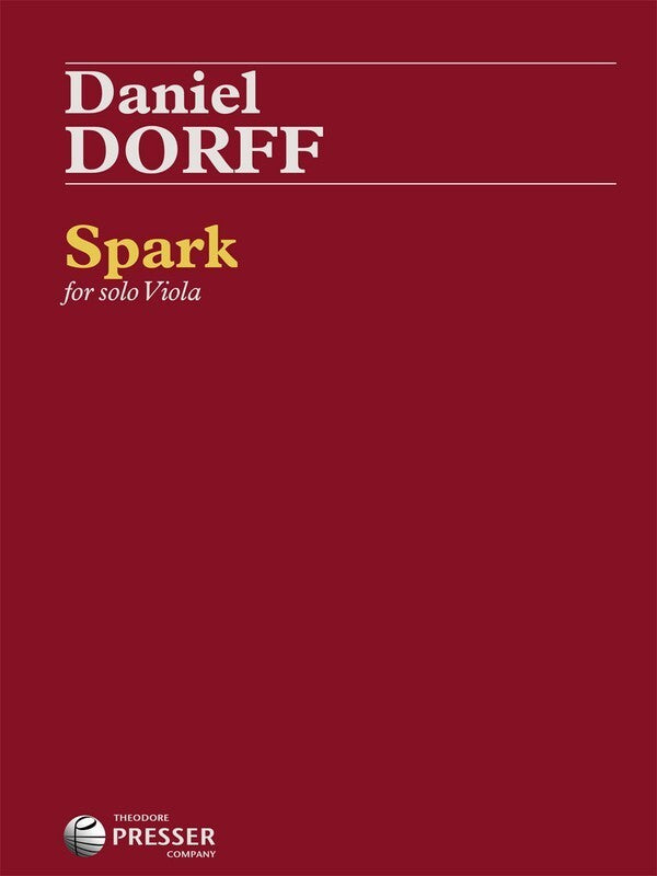 Corff - Spark For Solo Viola