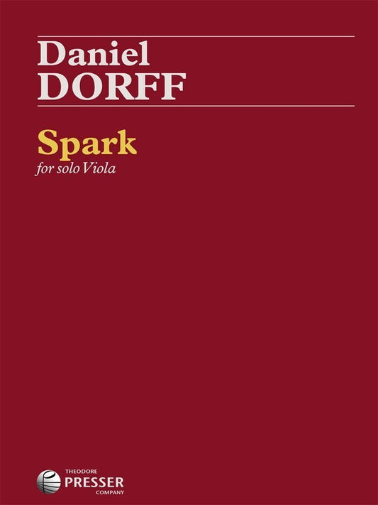 Corff - Spark For Solo Viola
