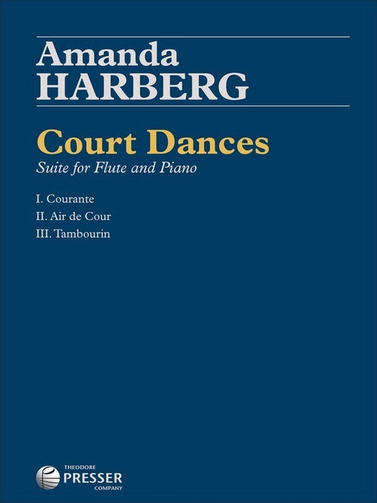 Harberg - Court Dances Suite For Flute/Piano
