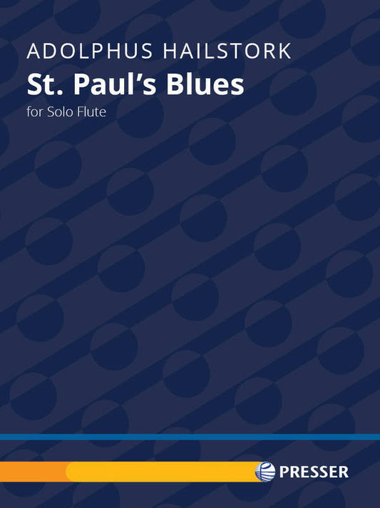 Hailstork - St Pauls Blues For Solo Flute