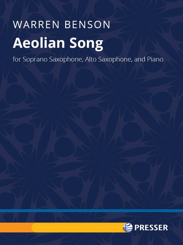 Benson - Aeolian Song For Soprano Sax/Alto Sax/Piano